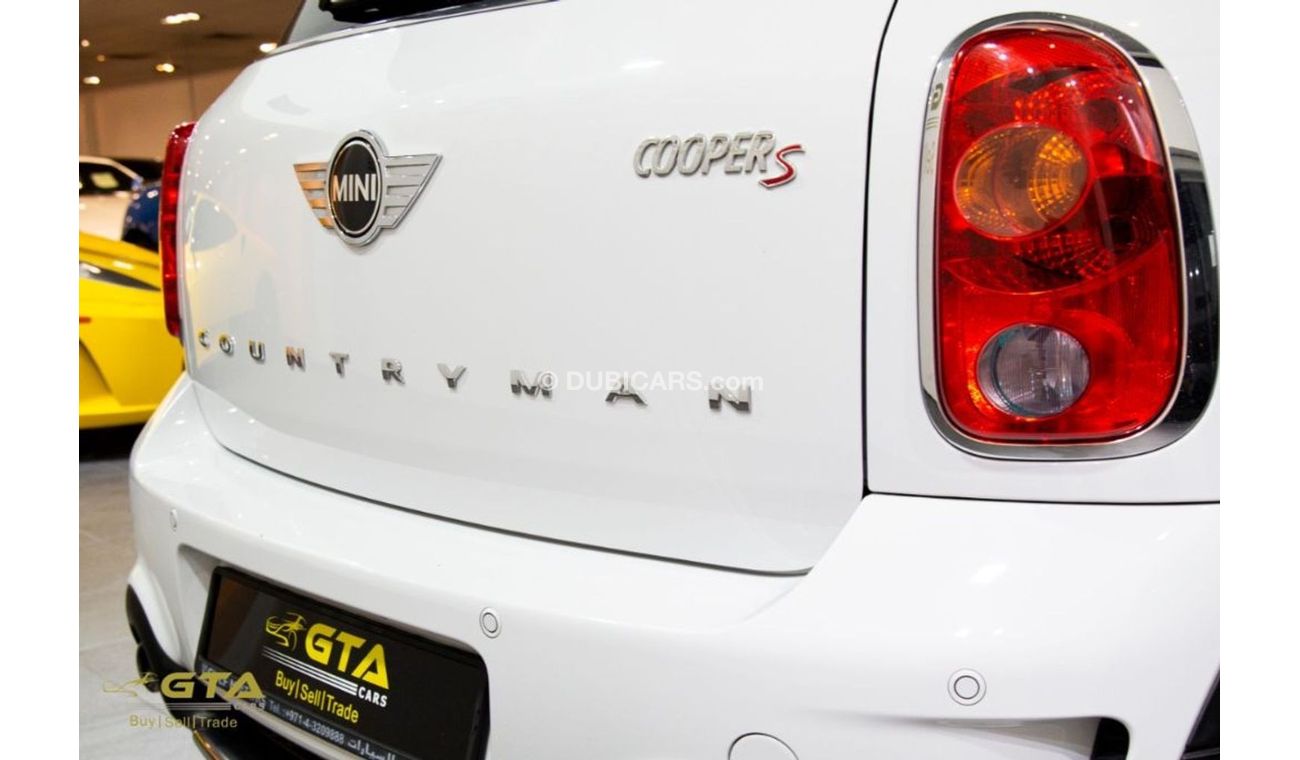 Mini Cooper S Countryman 2014 Mini Countryman S All4, Warranty, Full Service History, GCC