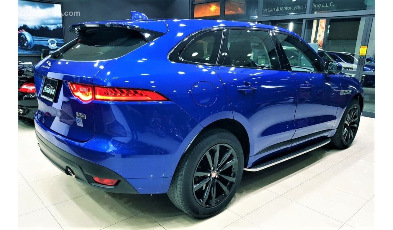 جاغوار F-Pace JAGUAR F PACE 2019 GCC CAR WITH ONLY 47K KM FOR 179K AED INCLUDING FREE INSURANCE,REG,WARRANTY