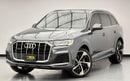 أودي Q7 2022 Audi Q7 55 TFSI Quattro S-Line, 1 Year Warranty Unlimited KM, Service History, GCC