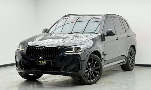 BMW X3 xDrive 30i M Sport 2.0L 2022 BMW X3 xDrive 30i M Sport, BMW Warranty+Service Contract+Full Service H