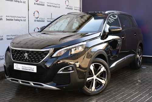 Peugeot 5008 AED 1279 PM | 1.6L GT LINE GCC AGENCY WARRANTY UP TO 2026 OR 100K KM