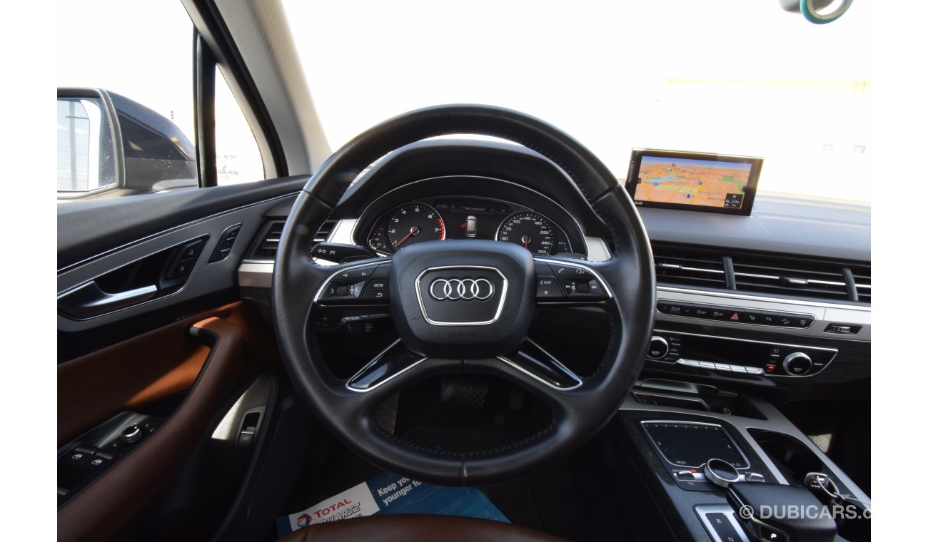 Audi Q7 45 TFSI Quattro 2016 Model GCC Specs