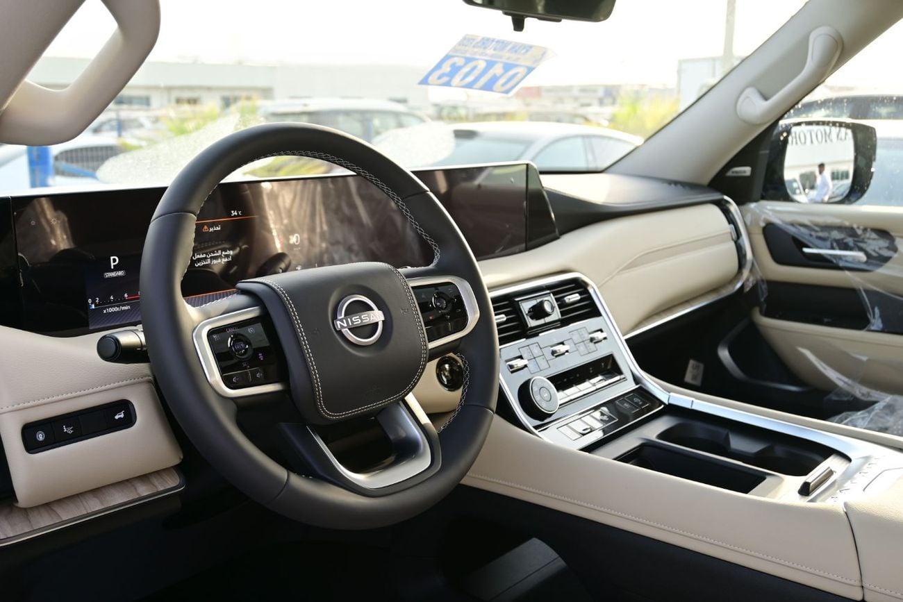 Nissan Patrol LE Platinum City 3.5L Nissan Patrol Platinum 3.5L Twin Turbo, Model 2025