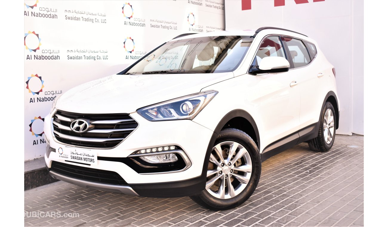 Used Hyundai Santa Fe 2.4L GL 2017 GCC SPECS DEALER WARRANTY 2017 for