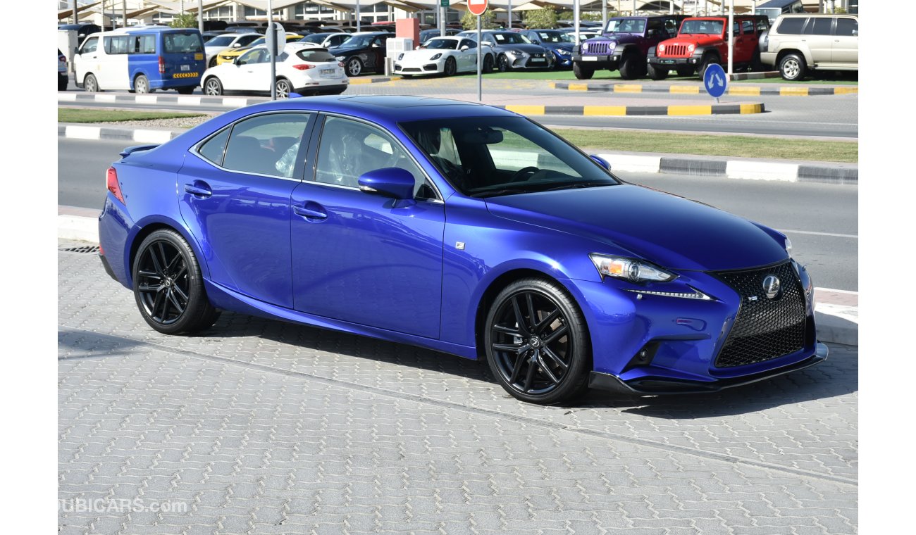 لكزس IS 250 F SPORT / WITH WARRANTY