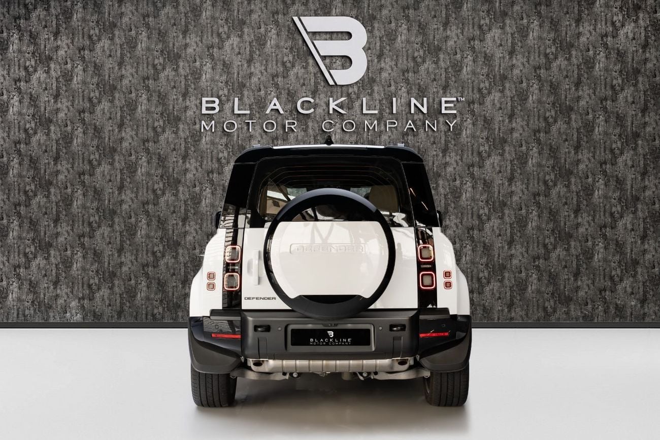 Land Rover Defender 110 X-DYNAMIC HSE P400 BUY NOW, PAY LATER | THE BLACKLINE STANDARD | 2030 Land Rover Warranty + Service, Low KMs, GCC