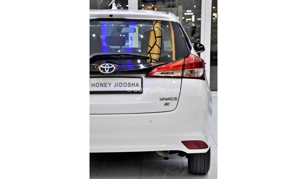 Toyota Yaris EXCELLENT DEAL for our Toyota Yaris E ( 2020 Model ) in White Color GCC Specs