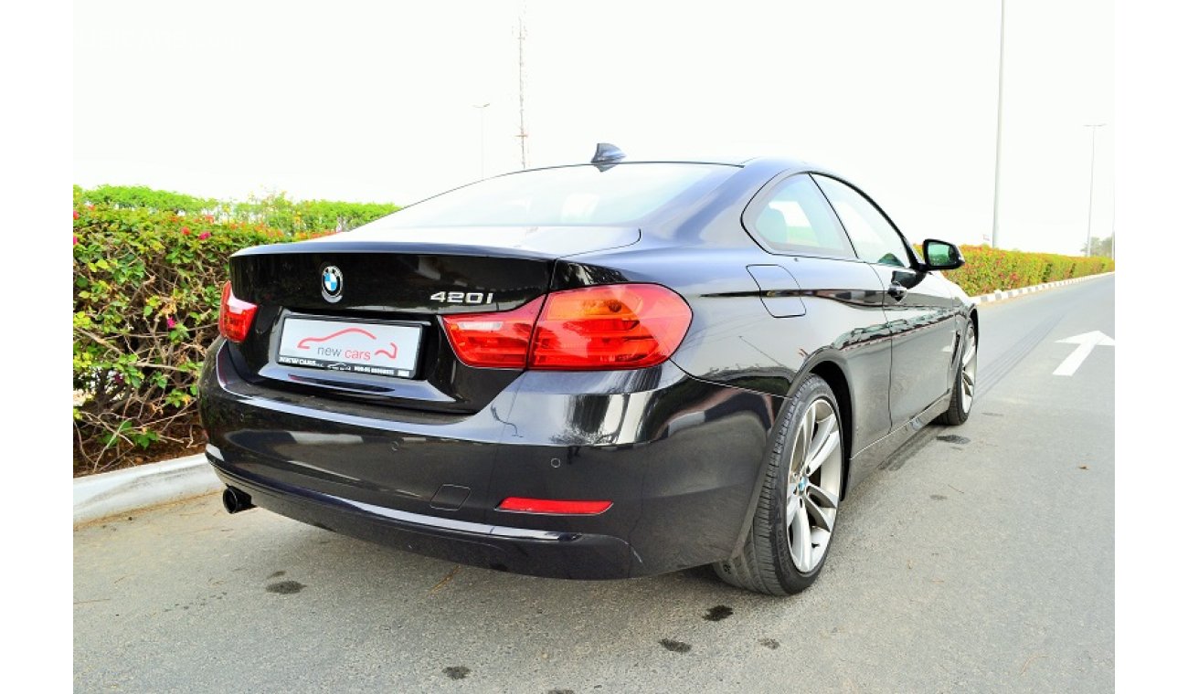 BMW 420i - ZERO DOWN PAYMENT - 1,745 AED/MONTHLY - 1 YEAR WARRANTY