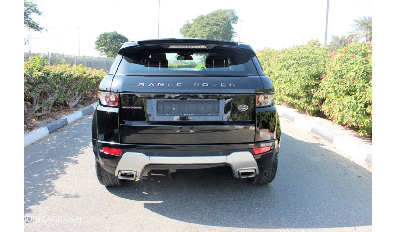 Land Rover Range Rover Evoque 2015/R-DYNAMIC/ 2.0/ GCC/ AL-TAYER FULL SERVICE HISTORY/100% ORIGINAL PAINT/ WARRANTY