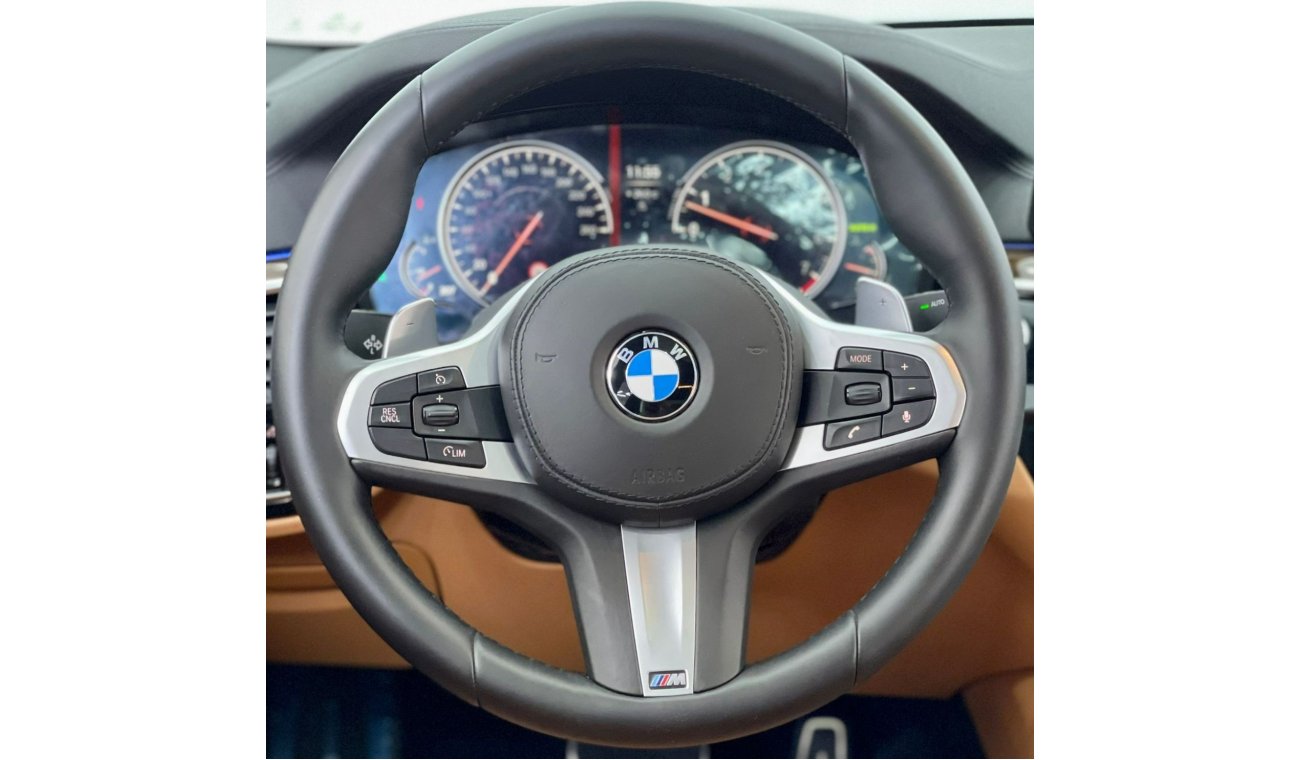 بي أم دبليو 540 2018 BMW 540i M-Kit, BMW Warranty 2023, BMW Service Contract 2023, Low Kms, GCC