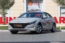 Hyundai Elantra Smart 1.6L Hyundai Elantra 2023 GCC under Agency Warranty with Flexible Down-Payment.