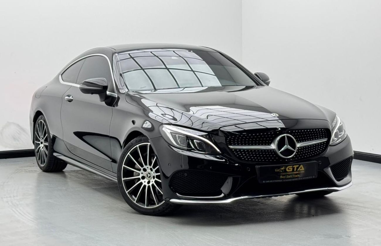 Mercedes Benz C300 STD 2017 Mercedes-Benz C300 Coupe, Mercedes Service History, Excellent Condition, GCC