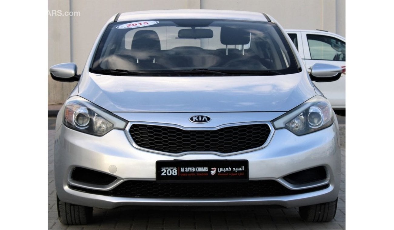 Kia Cerato Kia Cerato 2015 GCC in excellent condition without accidents, very clean from inside and outside