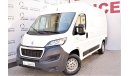 Peugeot Boxer 2.2L L2 H2 MANUAL DIESEL 2017 GCC SPECS AGENCY WARRANTY