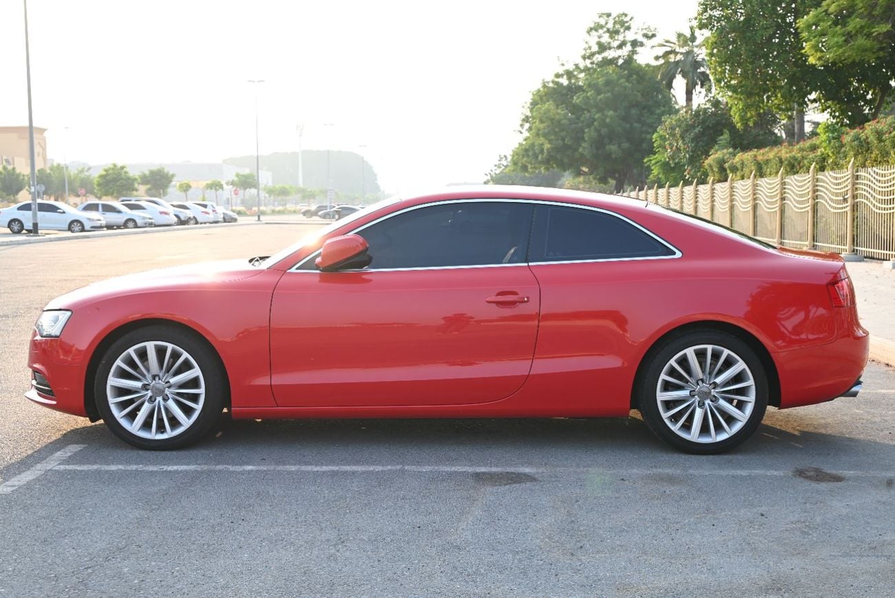 Audi A5 45 TFSI S-LINE - 0% DP - FULL AGENCY MAINTAINED - FIRST OWNER - AUDI A5 COUPE 4WD - GCC SPECS