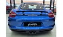 Porsche 718 Cayman Std PORSCHE CAYMAN 2015 GCC IN IMMACULATE CONDITION FULL SERVICE HISTORY FROM PORSCHE FOR 159K AED