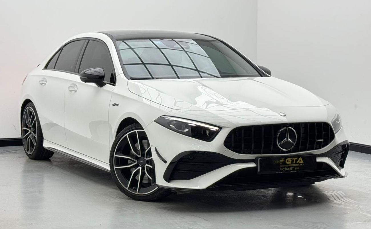 Mercedes-Benz A 35 AMG 2023 Mercedes-Benz A35 AMG 4MATIC, 2029 Mercedes Warranty And Service Pack, GCC