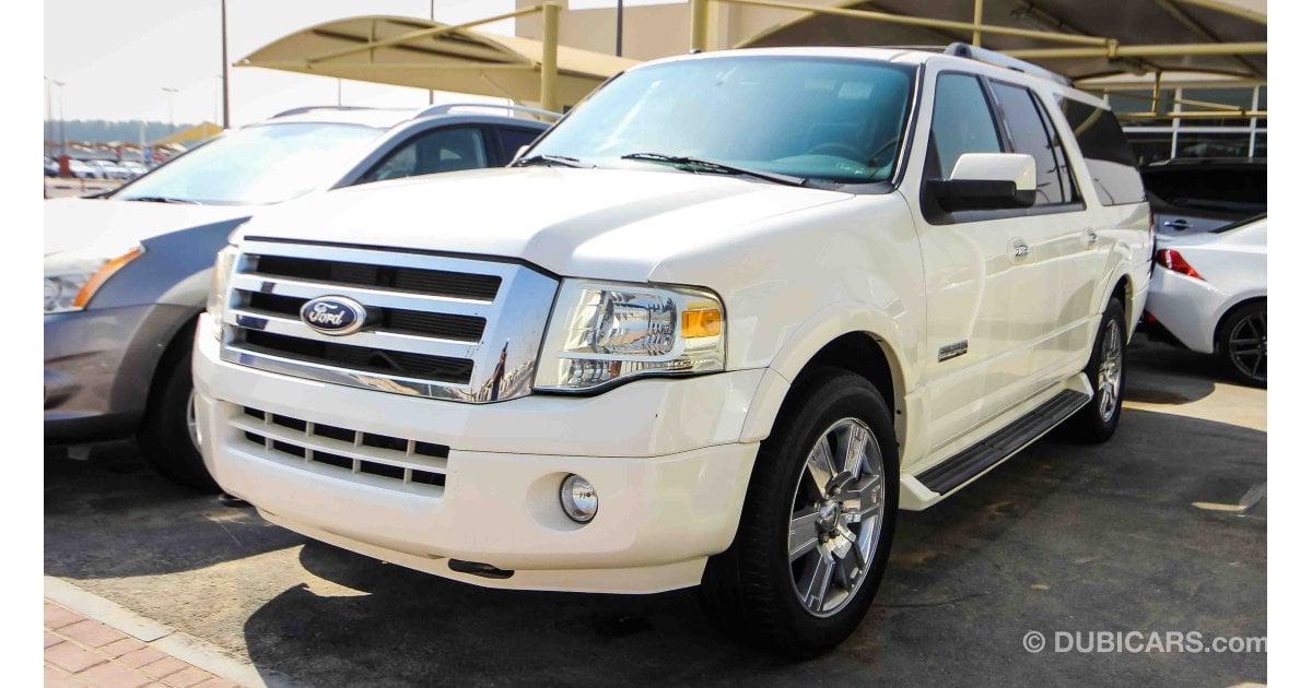 Ford Expedition EL for sale: AED 28,000. White, 2007