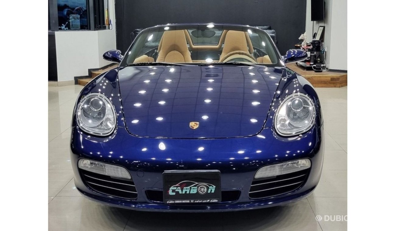 بورش بوكستر أس PORSCHE BOXSTER S 2006 IN BEAUTIFUL SHAPE FULL SERVICE HISTORY FOR 45K AED