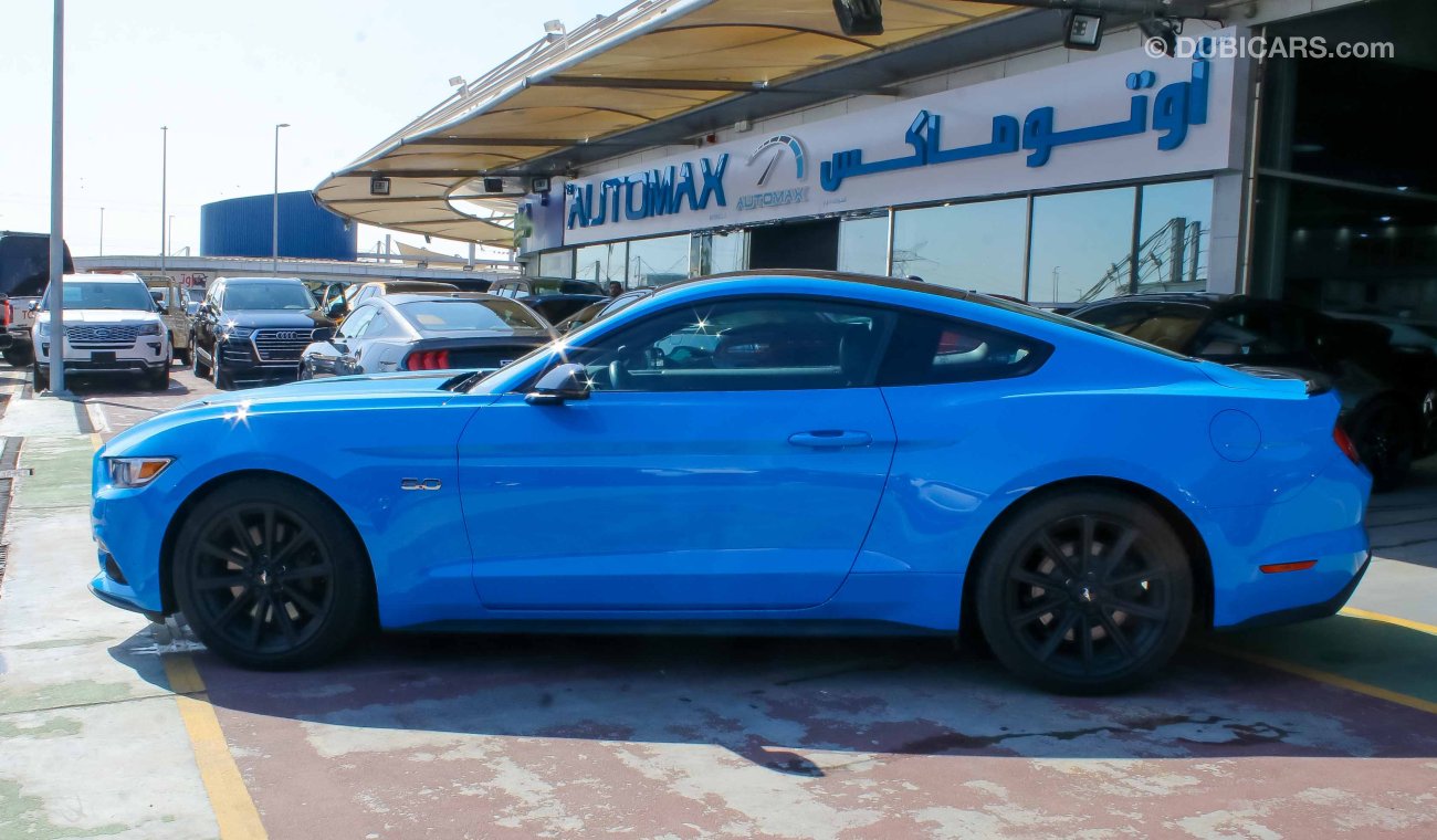 Ford Mustang GT Premium, 5.0 V8 GCC, 435hp with Warranty and Al Tayer Service