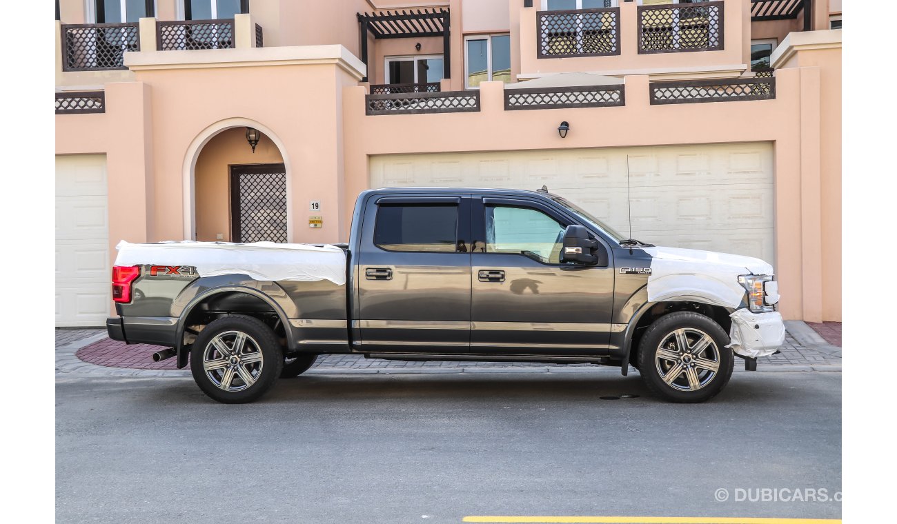 Ford F-150 FX4 Off-Road Lariat (TOP OF THE LINE) 2019 under Warranty with Zero Down-Payment.