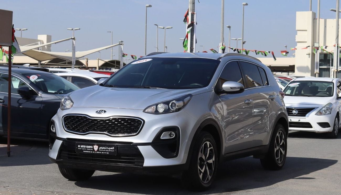 كيا سبورتيج كيا سبورتيج - 2021 - خليجى - بدون حوادث - محرك 1.6L- ممشى قليل - بحاله ممتازه