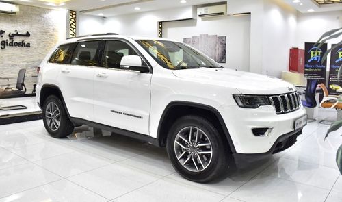 جيب جراند شيروكي EXCELLENT DEAL for our Jeep Grand Cherokee Laredo ( 2020 Model ) in White Color GCC Specs