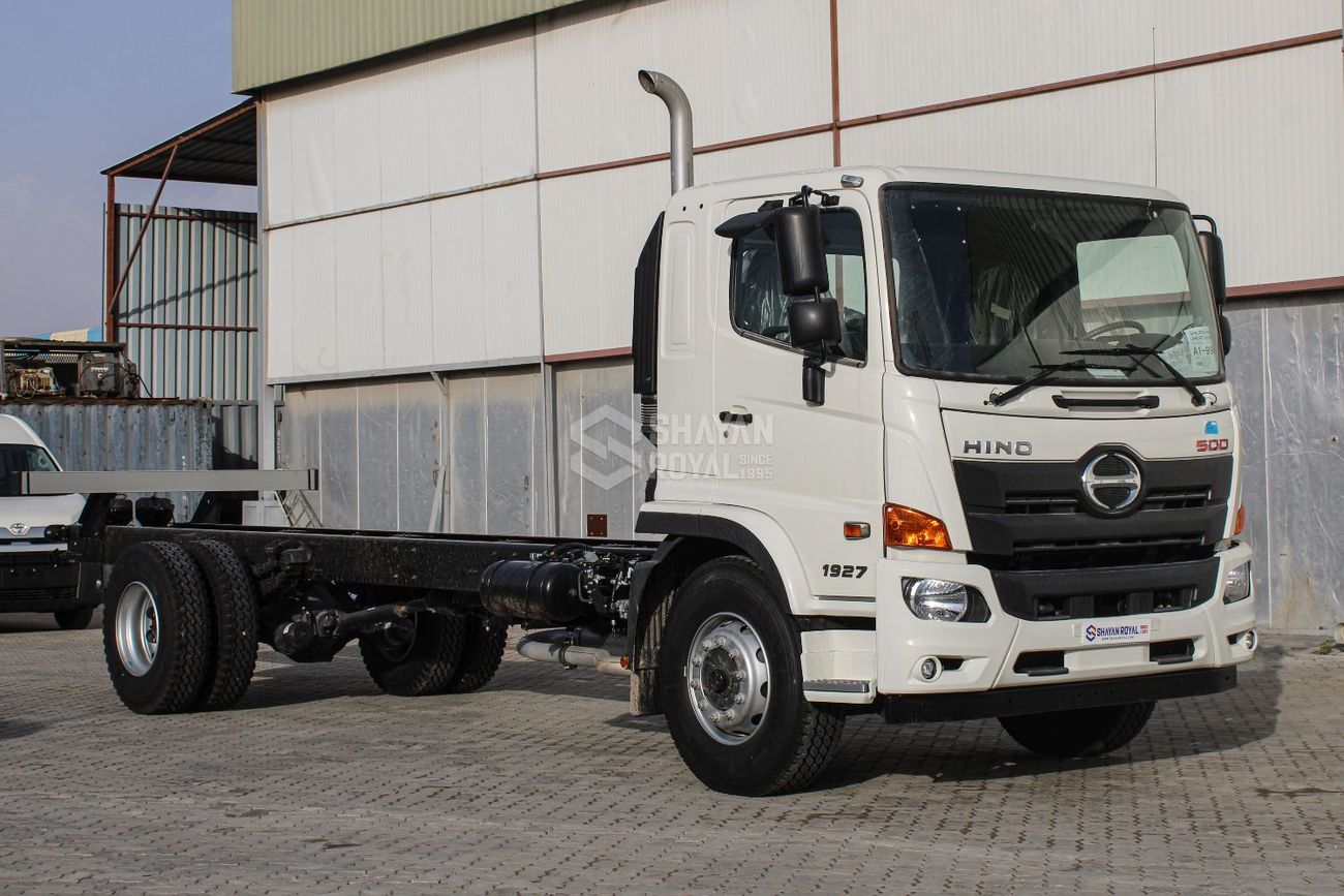 هينو 500 GH 1927 TRUCK CHASSIS 13.5T PAYLOAD 7.7L DIESEL MT EURO 4 2025MY