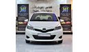 Toyota Yaris EXCELLENT DEAL for our Toyota Yaris 2012 Model!! in White Color! GCC Specs
