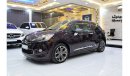 Citroen DS3 EXCELLENT DEAL for our Citroen DS3 ( 2015 Model! ) in Purple Color! GCC Specs