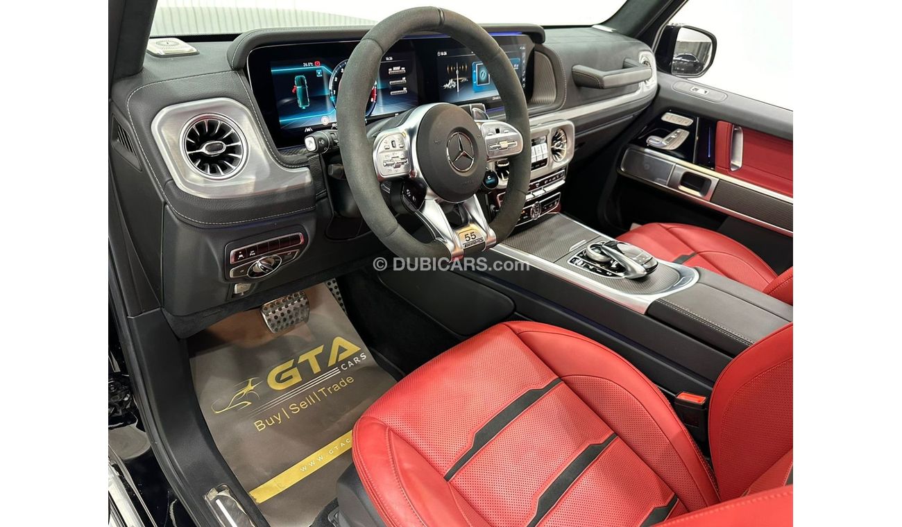 Mercedes-Benz G 63 AMG Premium + 2022 Mercedes Benz G63 AMG Double Night Package 55th Edition, July 2027 Mercedes Warranty