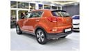Kia Sportage EXCELLENT DEAL for our KIA Sportage ( 2016 Model ) in Orange Color GCC Specs