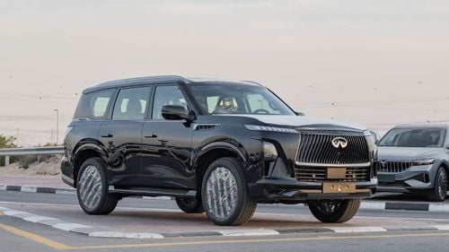 Infiniti QX80 2026 Infiniti QX80 Autograph AT Petrol (Black-Red)