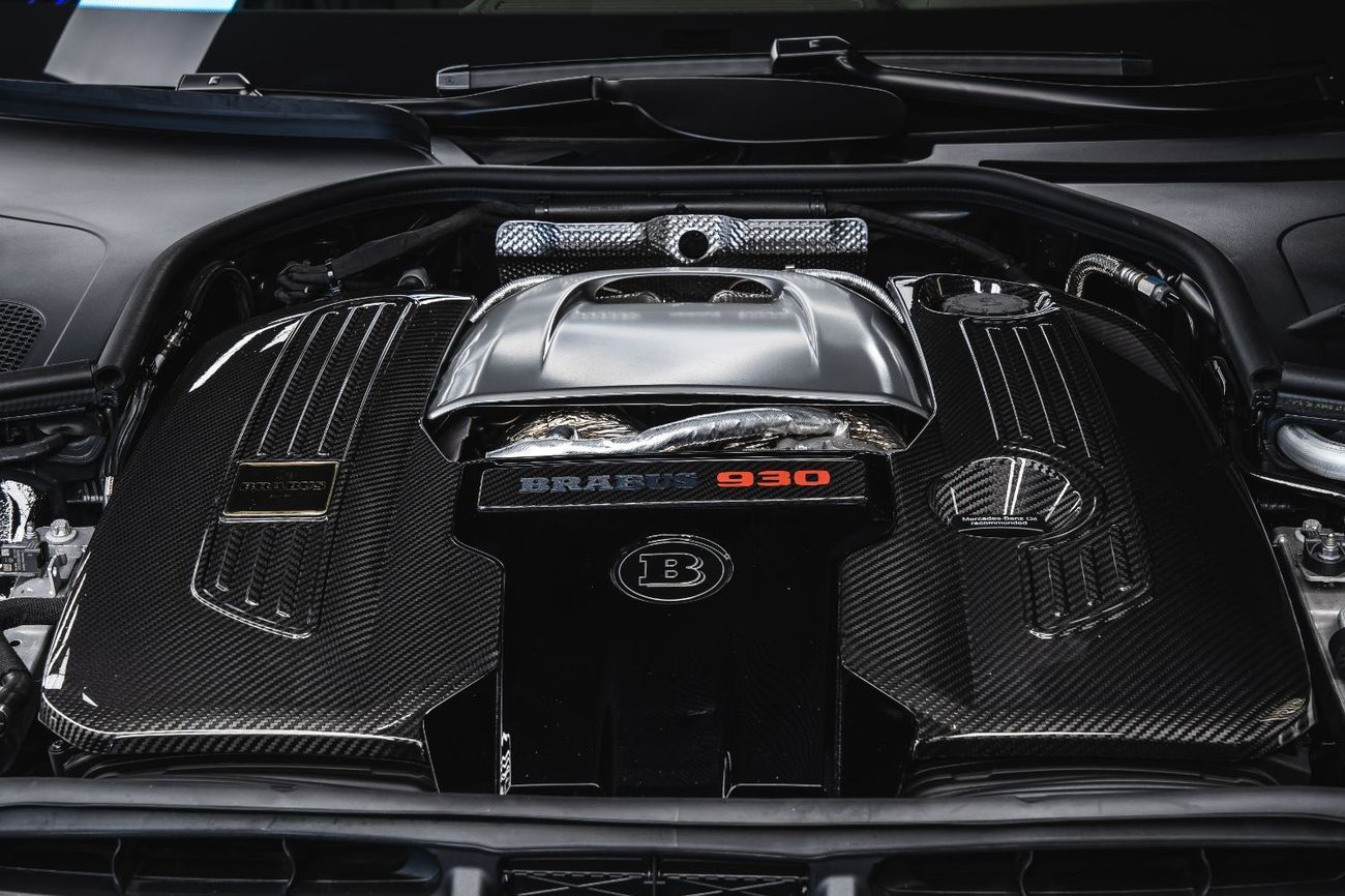 مرسيدس بنز S 63 AMG BRABUS B930 + Ceramic Brakes + Bur 4D + Carbon Interior