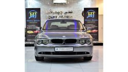 BMW 735 VERY LOW MILEAGE! 61,000KM BMW 735Li 2003 Model!! in Grey Color! GCC Specs