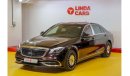 مرسيدس بنز S 400 RESERVED ||| Mercedes-Benz S400 (Maybach Body Kit) 2015 GCC under Warranty with Flexible Down-Paymen