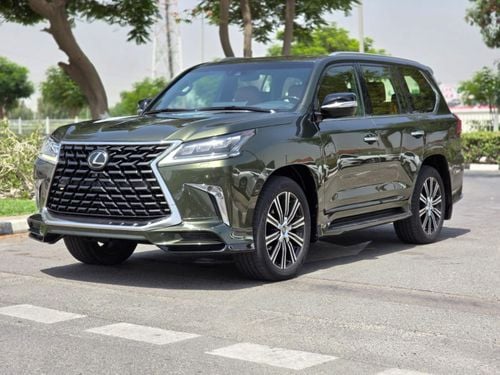 Lexus LX570 SIGNATURE FULL OPTION 2021 GCC AL FUTTAIM LEXUS LOW MILEAGE WITH AGENCY SERVICE HISTORY IN MINT COND