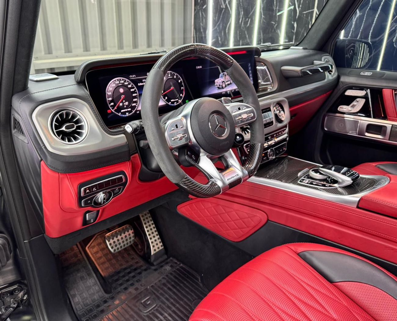 Mercedes Benz G63 AMG STD Full PPF | Double Night package | GCC Specs | Full Option | Excellent Condition