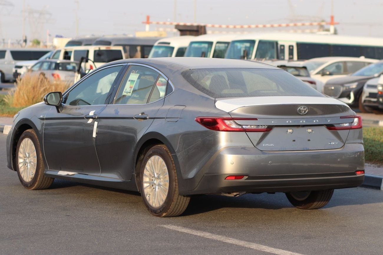 Toyota Camry E PLUS HEV 2.5 E-PLUS HYBRID, KEYLESS ENTRY, PUSH START, SUNROOF, MODEL 2025 SAUDI SPECS