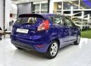 Ford Fiesta EXCELLENT DEAL for our Ford Fiesta ( 2015 Model ) in Blue Color GCC Specs