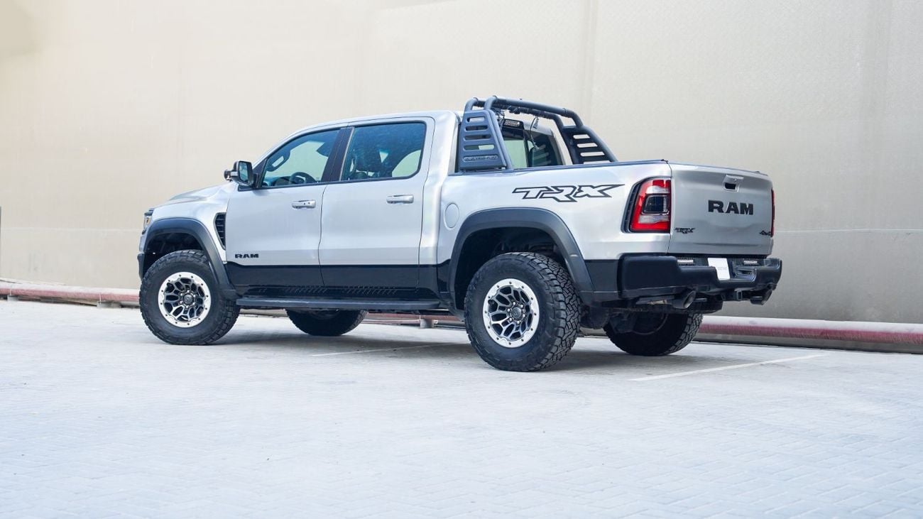 رام 1500 TRX Crew Cab 6.2L | AED 5,301 PM | Warranty March 2027 | GCC