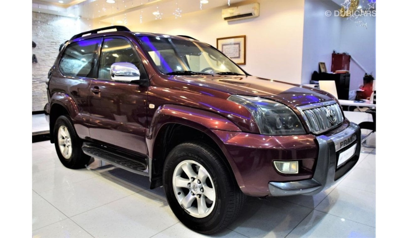 Toyota Prado VX 2003 Model!! in Maroon Color! GCC Specs