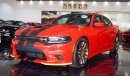 Dodge Charger Hellcat 2018, 6.2 V8 Supercharged HEMI, GCC, 0km with 3 Years or 100,000km Warranty