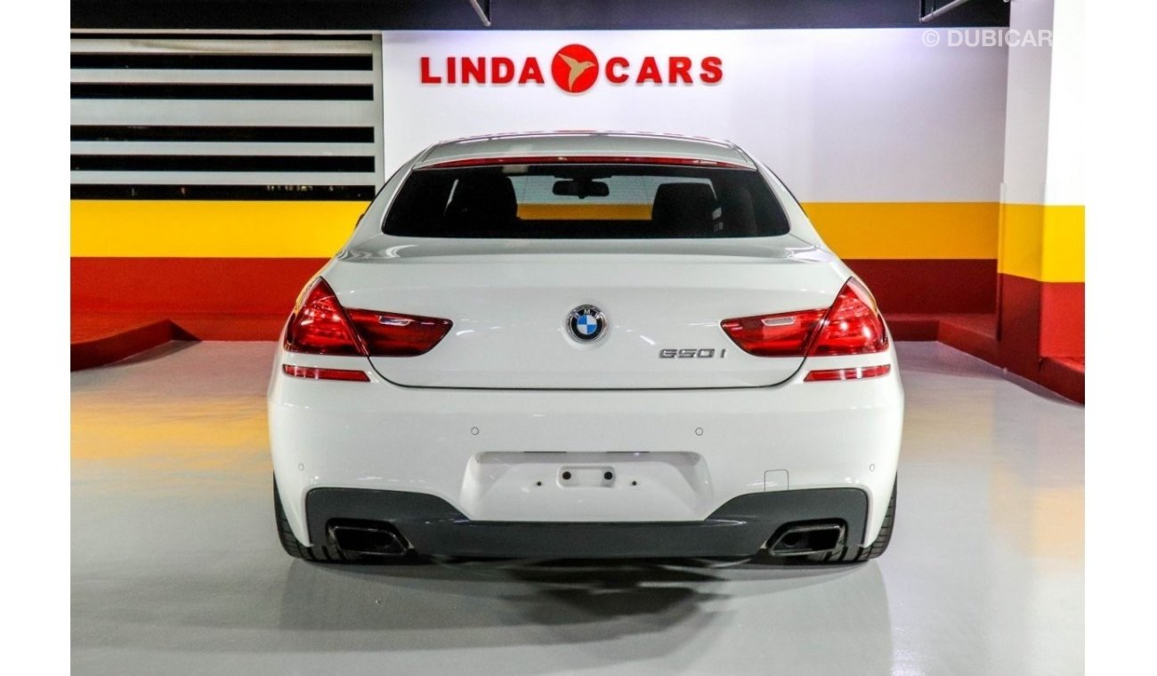 BMW 650i BMW 650i M-Kit 2015 GCC under Warranty with Flexible Down-Payment.