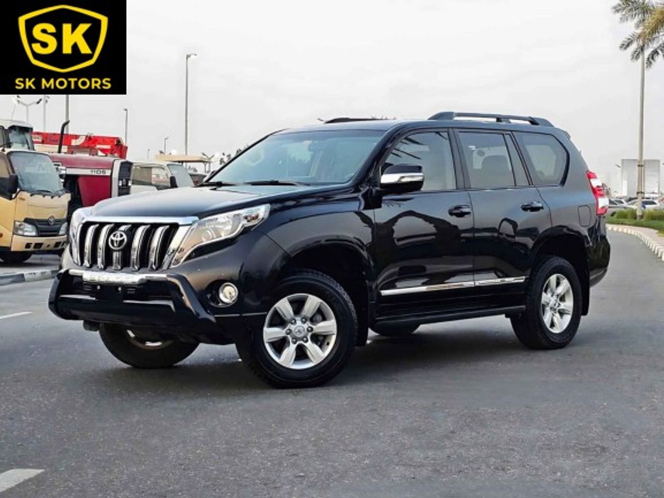 تويوتا برادو VXR V6/ SUNROOF/ LEATHER/ ELECTRIC SEATS/ BACK TYRE/ ORG PAINT/ ORG KMS/ LOT# 63670