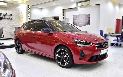 أوبل كورسا EXCELLENT DEAL for our Opel Corsa 1.2L ( 2023 Model ) in Red Color GCC Specs