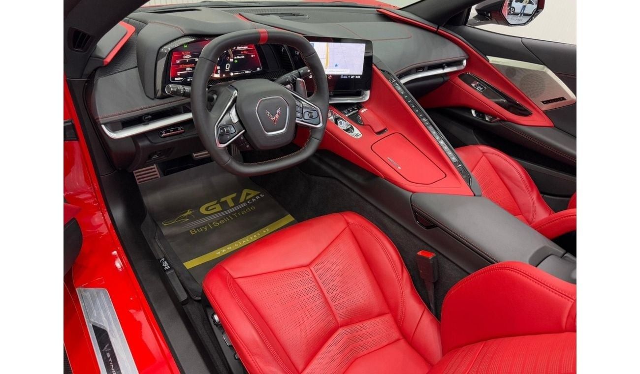 Chevrolet Corvette 2LT 6.2L (495 HP) 2023 Chevrolet Corvette Stingray 2LT, 3 Years Agency Warranty, Full Chevrolet Serv