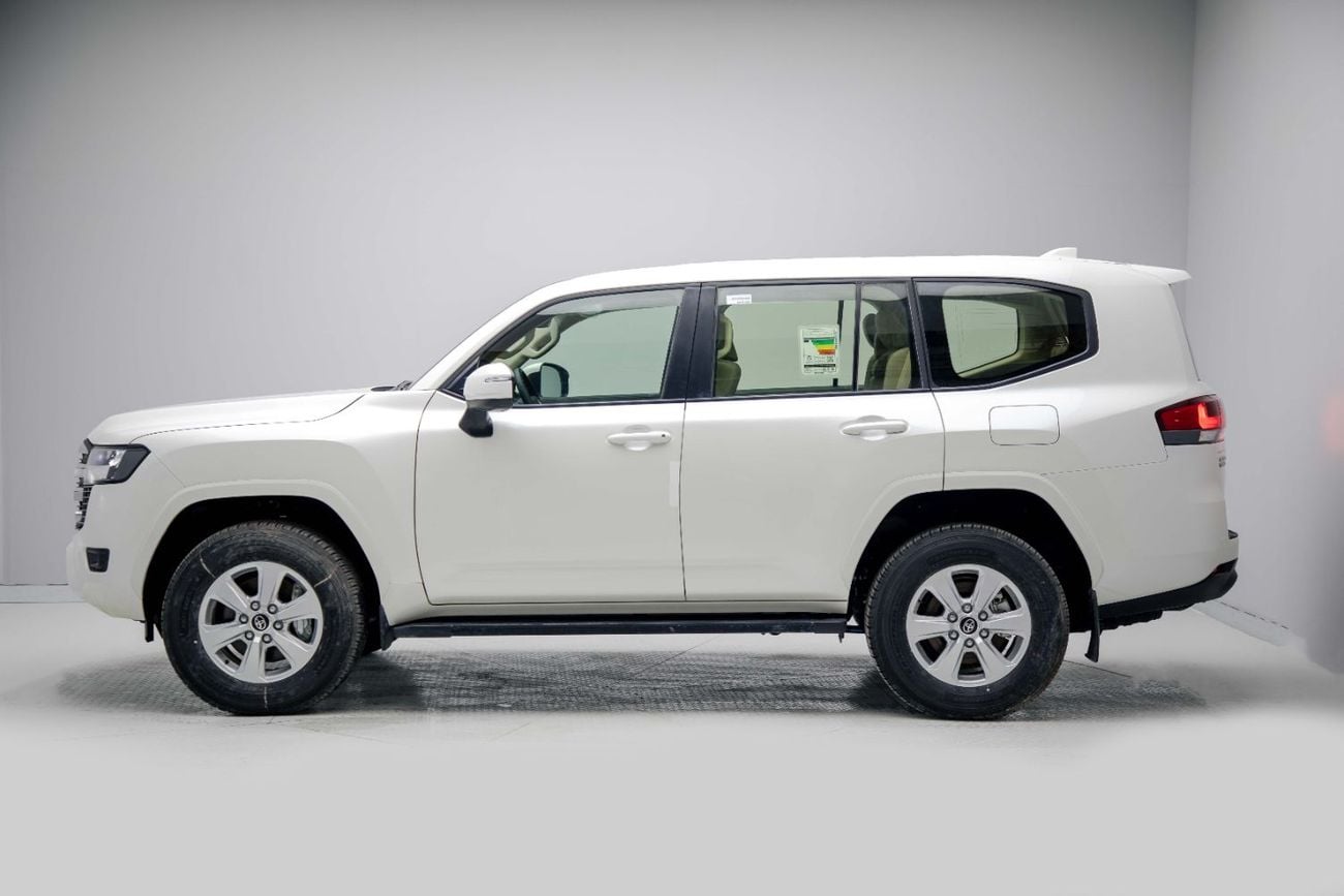 Toyota Land Cruiser LC300 EXR 3.3L - Pearl White Inside Beige | Export Price