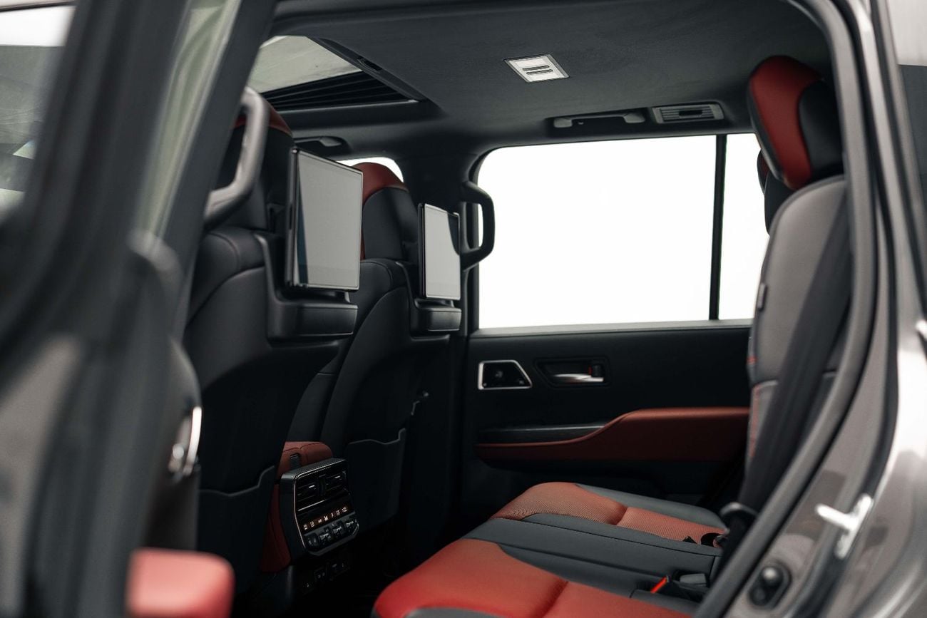 Toyota Land Cruiser GR SPORT LC300 3.3L Grey Metallic Inside GRS Black & Dark Red | Export Only