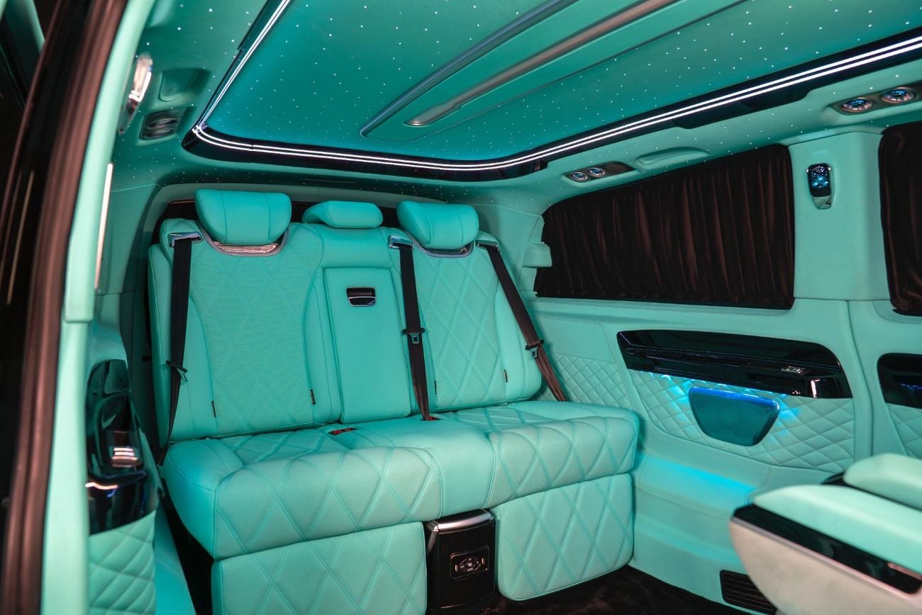 مرسيدس بنز فيتو Two-Tone Exterior | Turquoise Luxury Interior | Captain Seats | Starlight Roof | 360° Camera